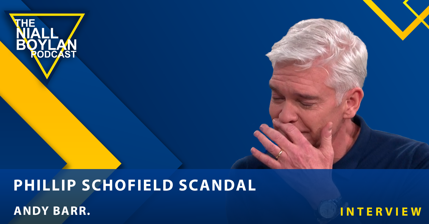 Andy Barr Pr Expert Says Phillip Schofield Needs To Stay Away From Tv For At Least A Year The